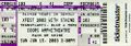 Ticket stub