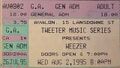 Ticket stub