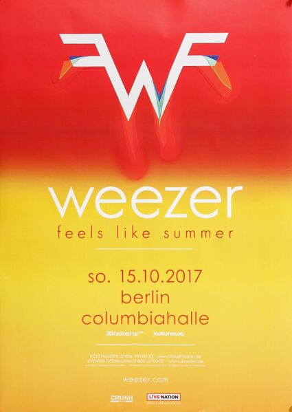 File:Weezer concert 2017-10-15 poster.jpg